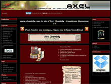 Tablet Screenshot of chambily.com